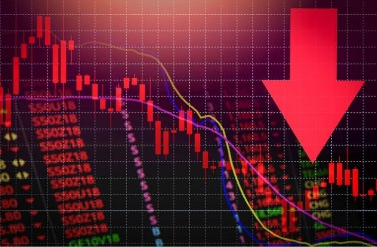 Ibovespa (IBOV) opera em baixa após desempenho negativo da Wall Street