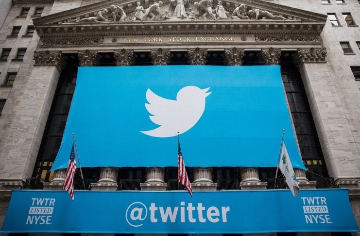 Ações do Twitter (TWTR) caem mais de 7%